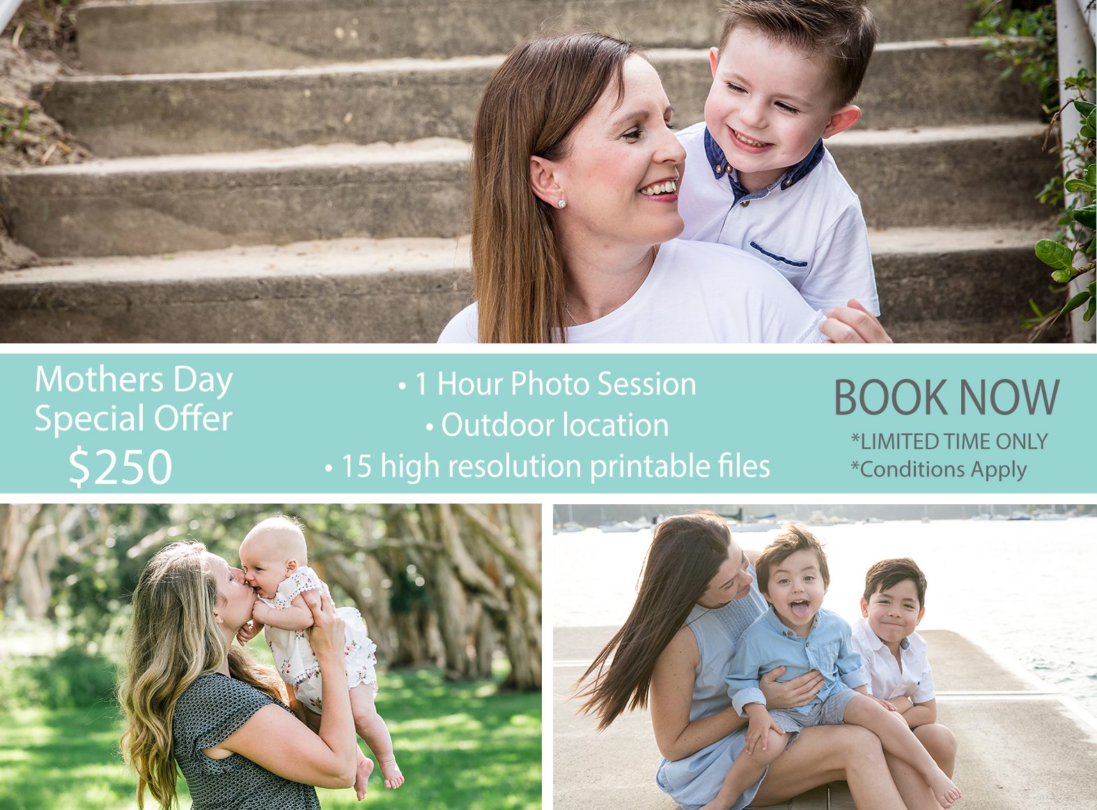 Mothers day promotion - Sydney Family Portraits