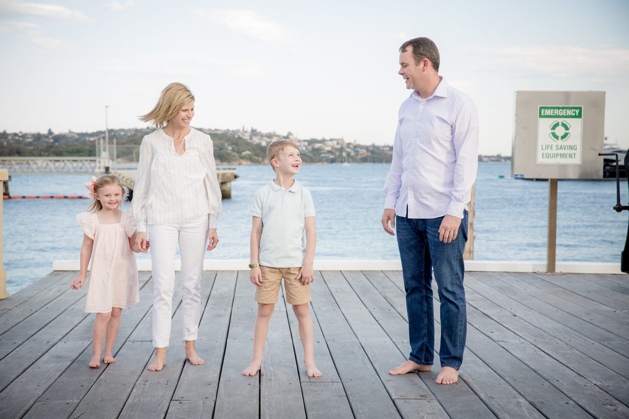 Chowder Bay Sydney Family Portraits